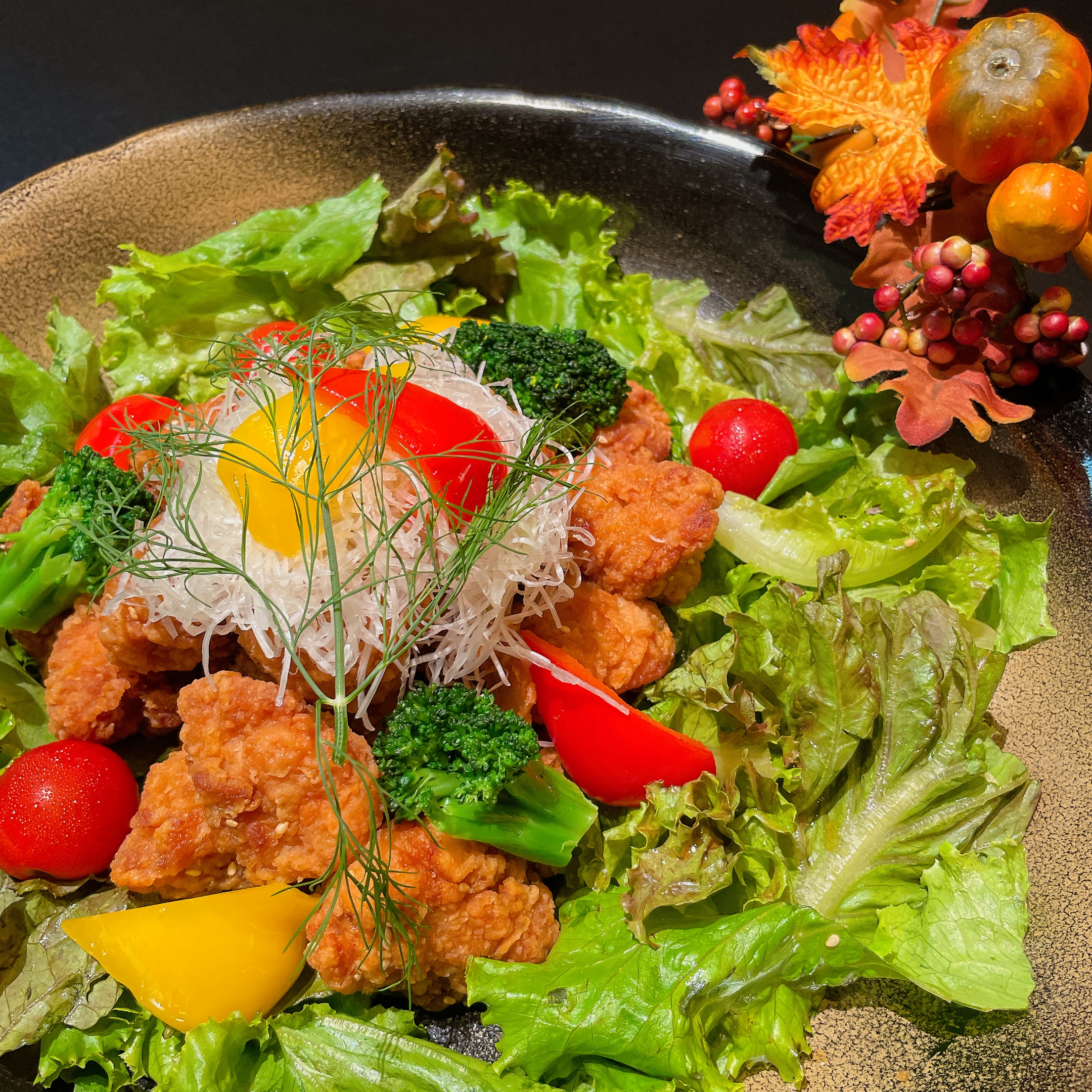 鯛カマ唐揚げヤンニョム風